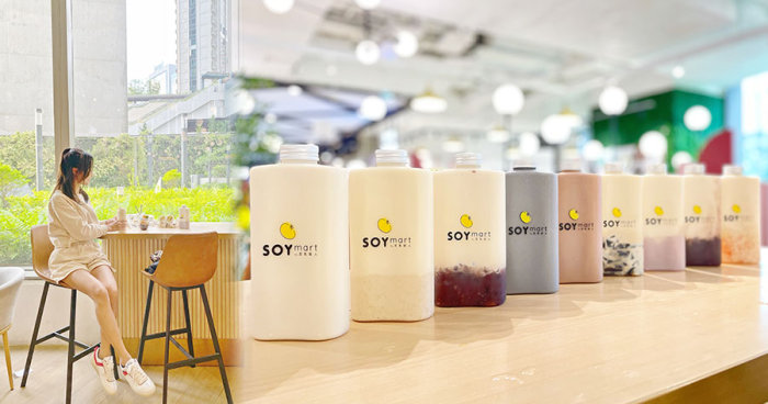 香港製豆乳推薦｜祖傳三代！SOYmart豆乳狂人新分店，主打7.6特濃豆乳、雪糕、芭菲、榴槤甜品！