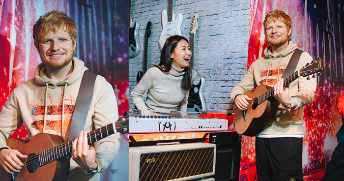 放假好去處！8折門票入場優惠｜英國唱作歌手Ed Sheeran加入香港杜莎夫人蠟像館