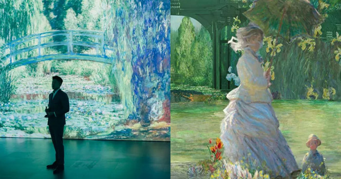 新年情人節好去處2023｜尖沙咀《尋找足印．莫內》沉浸體驗展覽期延長！特別優惠﹕門票買2送1 /送莫內主題手挽袋