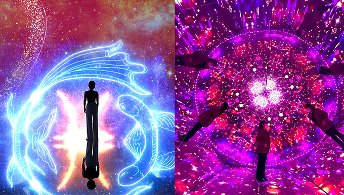 情人節打卡好去處2023｜中環山頂廣場GO Museum推出「浪漫星座光影主題體驗」沉浸式光影展覽