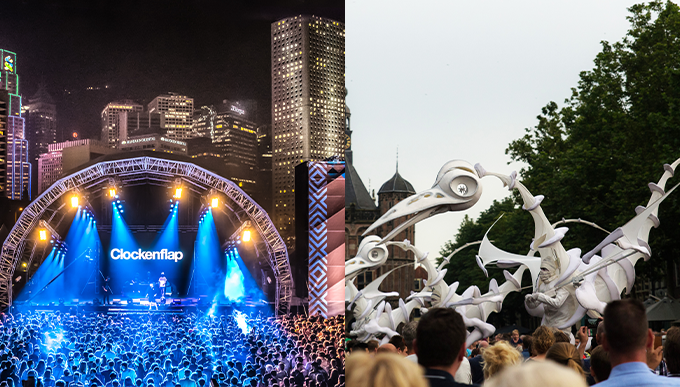 Clockenflap2023必玩必食打卡攻略！打卡野餐、製作慢動作GIF圖、發光紋身站等入場前必看