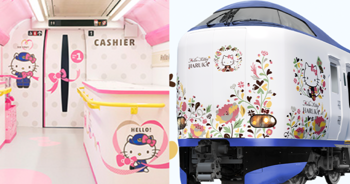 日本旅行推介2023！去大阪等關西地區必搭超美Hello Kitty列車
