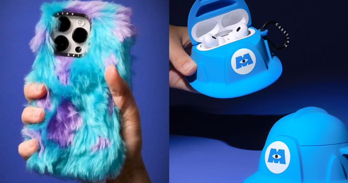 CASETiFY 首度聯乘迪士尼彼思動畫怪獸公司！超可愛毛毛絨毛手機殼、珍藏版Monsters, Inc. 安全帽AirPods Pro 保護殼等必買推介（附發售日期+預購連結）