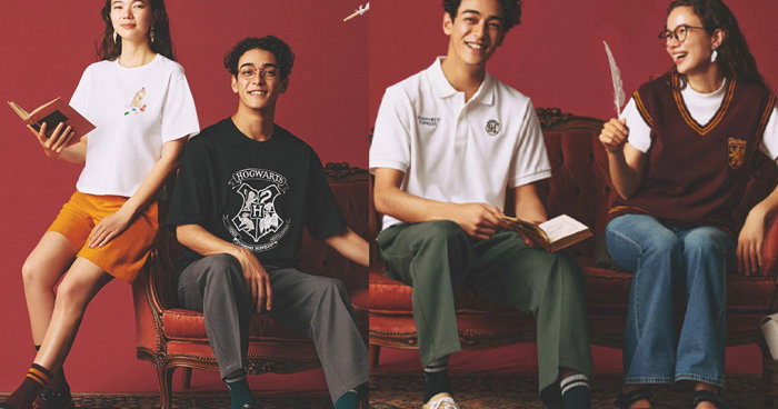 GUX哈利波特聯乘系列！四大學院背心冷衫、蜂蜜公爵糖果店睡衣、咒語圖案T恤等（附發售日期＋價錢）