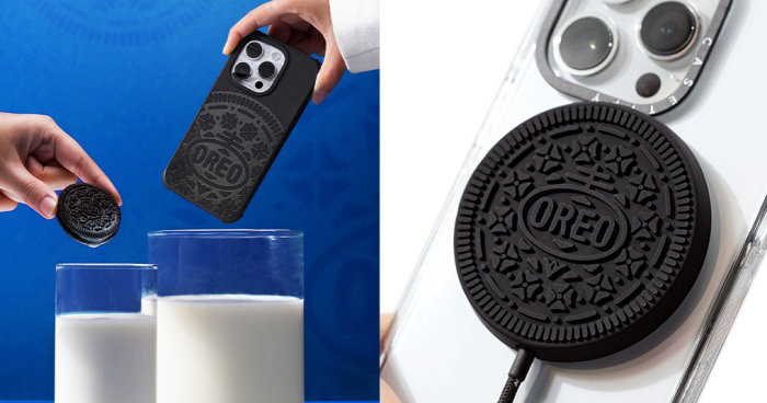 CASETiFY X OREO推出全新限量聯乘系列！超可愛OREO磁力無線充電器、防摔竹纖手機保護殼等（附購買連結）