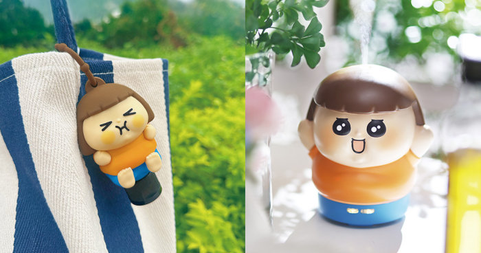 人氣插畫Plastic Thing聯乘澳洲有機香薰品牌CANVAS！6月限定$15入手為食妹「便」攜潔手液套、超可愛抱抱為食妹擴香機