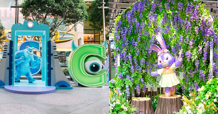 迪士尼100週年打卡攻略！怪獸公司、反斗奇兵、史迪仔巨型裝置登陸銅鑼灣時代廣場+6米高熱汽球及1:1 LinaBell登陸尖沙咀海港城