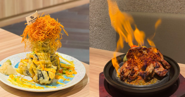 2023東涌酒吧推介｜日本串燒酒吧餐廳FirdBird Japanese Grill & Barn進駐東薈城必點桌上即燒料理、火山熔岩鮭魚卷等