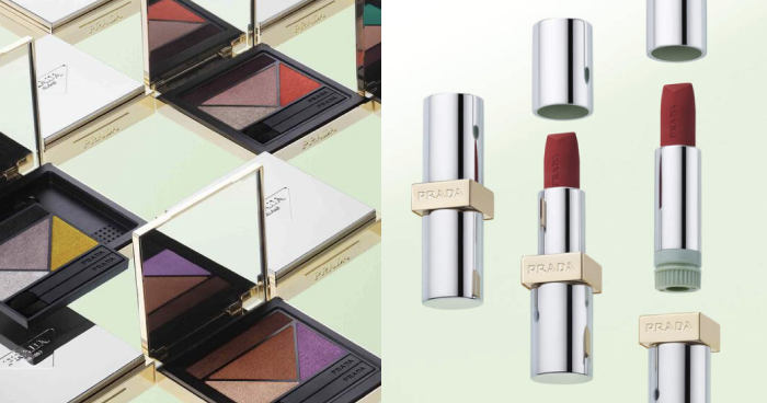 Prada首次推出美妝+護膚品！超有質感粉底液、金管唇膏、3色眼影盤等首個系列全公開