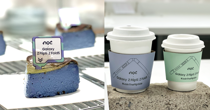 尖沙咀必食限定香芋巴斯克芝士蛋糕！Samsung X NOC Coffee Co.推出期間限定 FlipSide Cafe
