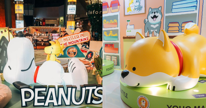 中秋打卡好去處2023｜3米巨型發光Snoopy、5米巨型月亮、寵物市集、中秋夜市、山頂沉浸式展覽等盤點商場打卡位