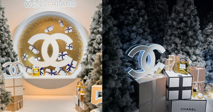 2023聖誕打卡好去處｜銅鑼灣Chanel Wonderland沉浸式體驗！名牌聖誕樹、限量版Holiday Collection化妝品、超美聖誕禮物卡
