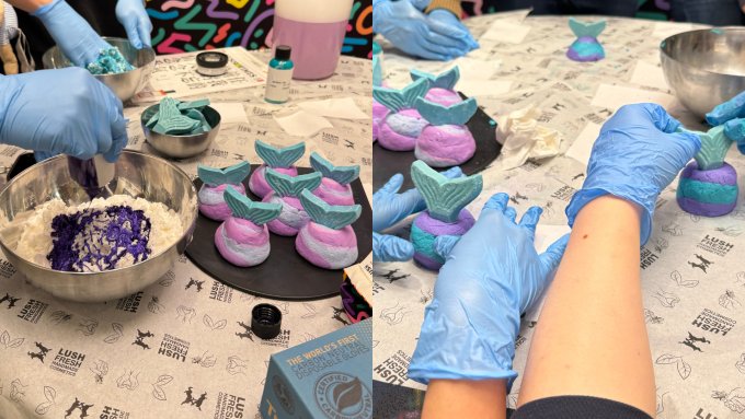 Cosmart會員活動｜ Lush浸浴產品製作+手部按摩派對體驗完滿結束！