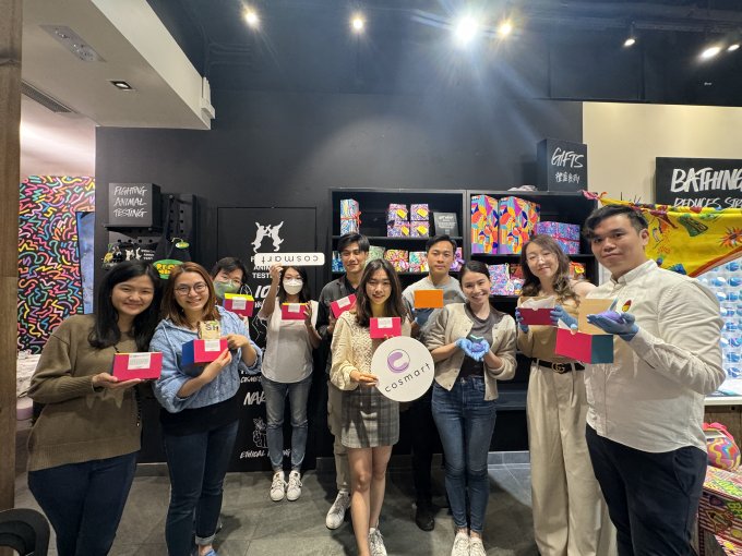 Cosmart會員活動｜ Lush浸浴產品製作+手部按摩派對體驗完滿結束！