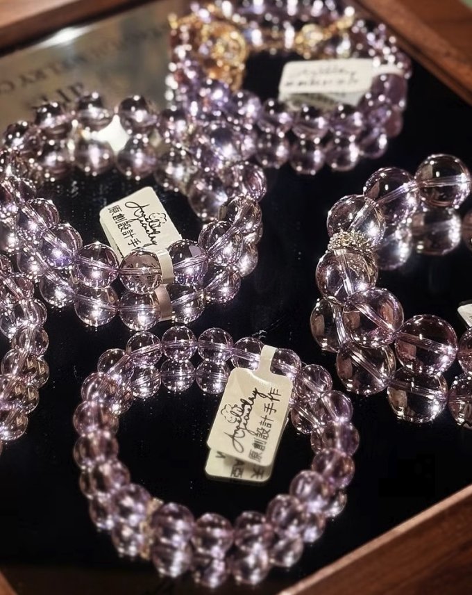 水晶手鏈推介2025｜水晶手鏈功效解析+人氣紫水晶/黃水晶/粉晶手鏈推薦
