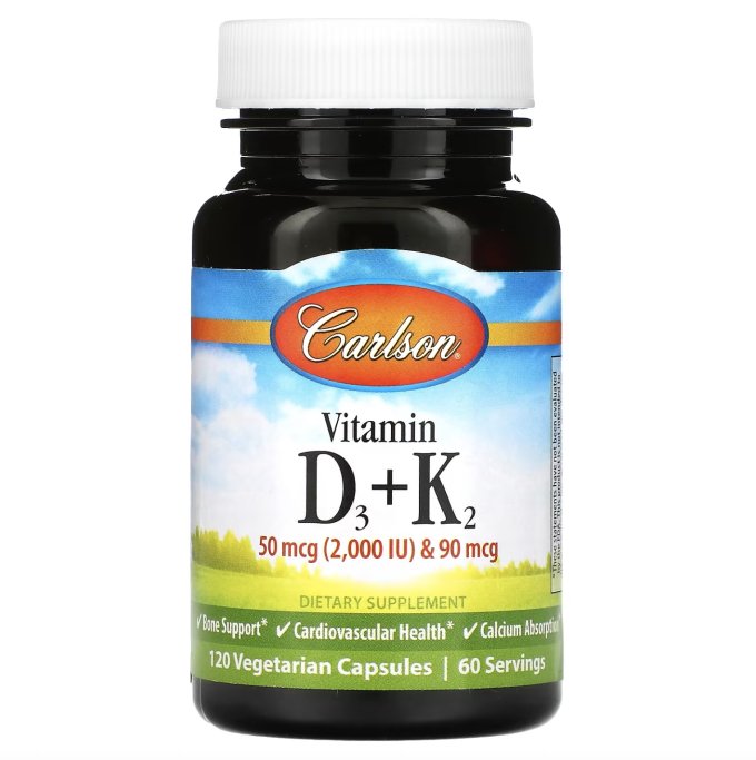 維生素D3 K2功效/攝取量/適合人群全攻略！附10款iHerb維他命K2 D3推薦