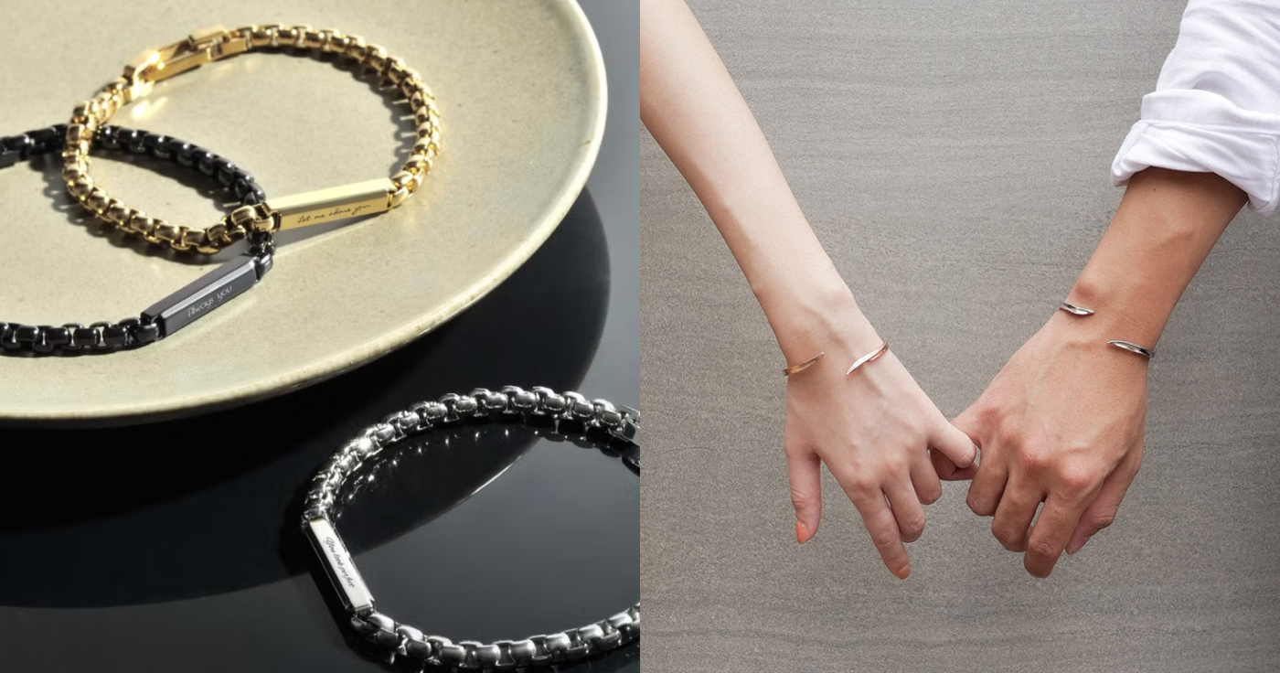 情侶手鍊品牌推薦2025｜10款人氣情侶手鍊推薦！平價/純銀/客製款一次看