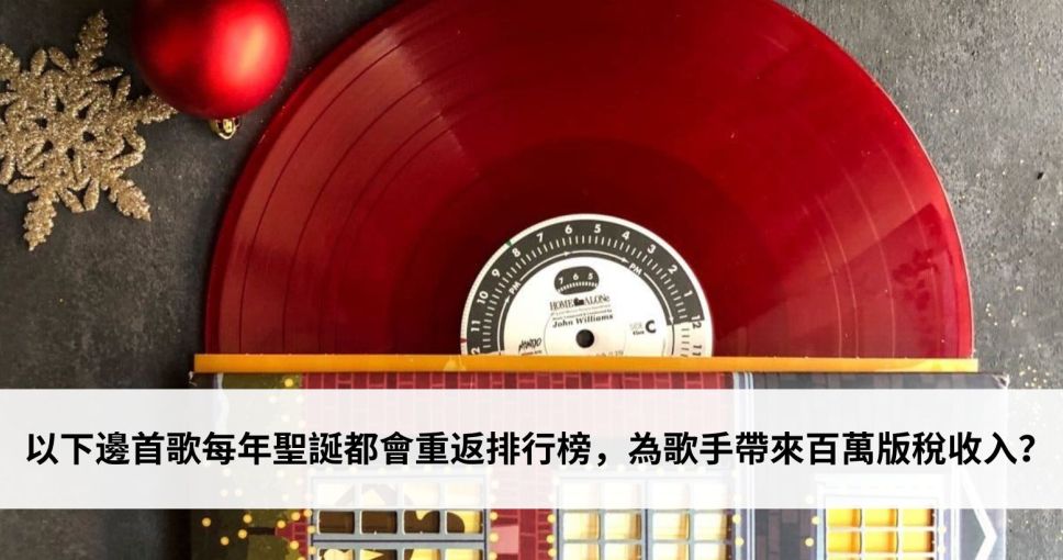 聖誕小知識挑戰 Week 3 | 以下邊首歌每年聖誕都會重返排行榜，為歌手帶來百萬版稅收入？
