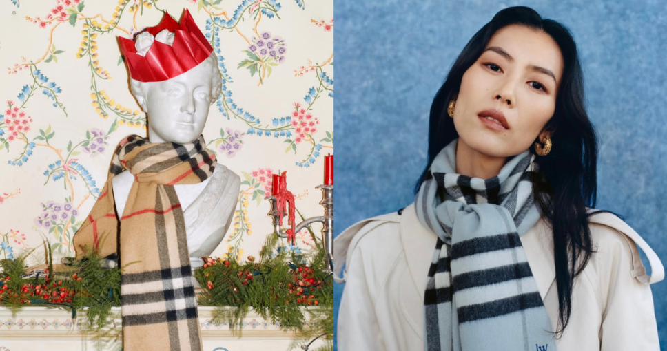 Burberry圍巾2025｜10款Burberry頸巾女裝推薦！Burberry圍巾經典款/雙面/淨色精選清單
